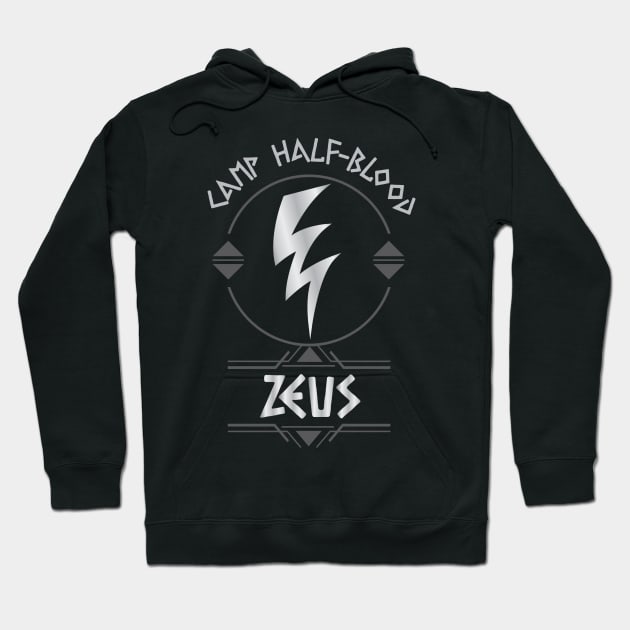 Camp Half Blood, Child of Zeus – Percy Jackson inspired design Hoodie by NxtArt